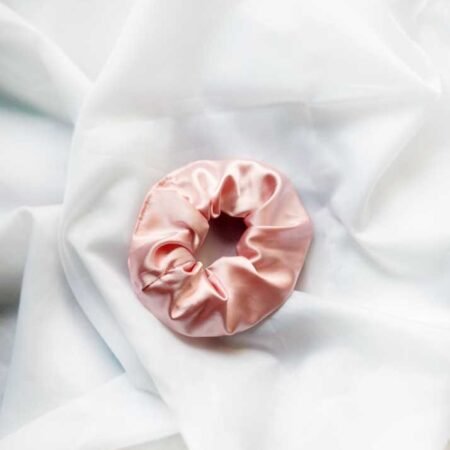 Scrunchie Satén Pink