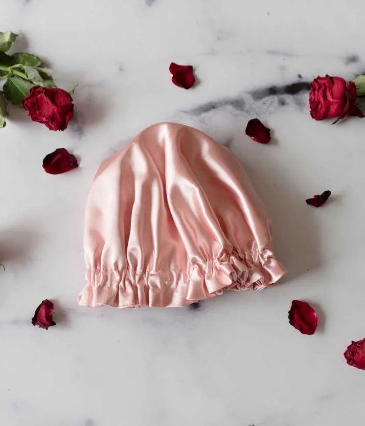 Cofia Satén Pink Antifrizz - Imagen 2