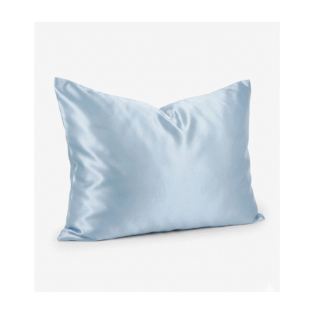 Funda Almohada de Satén Premium Celeste 70x40cm