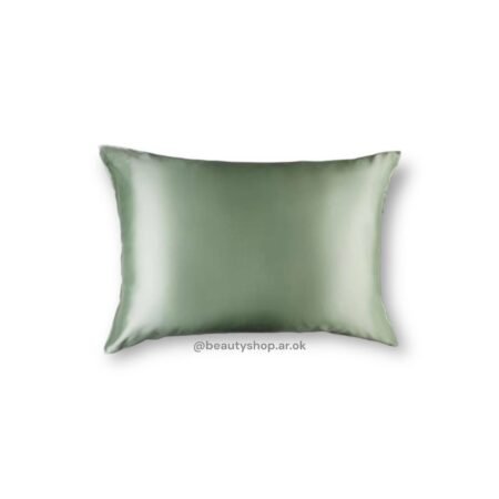 Funda Almohada de Satén Verde Oliva 70x40cm - Edición Limitada