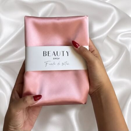 Funda Almohada de Satén Premium Rosa Viejo 70x40cm