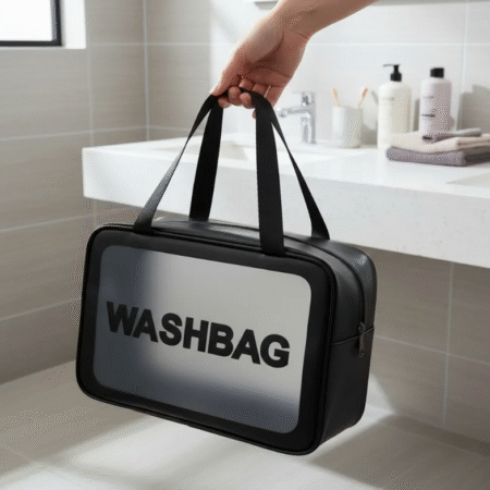 Portacosmético Neceser Makeup Viaje Washbag Negro